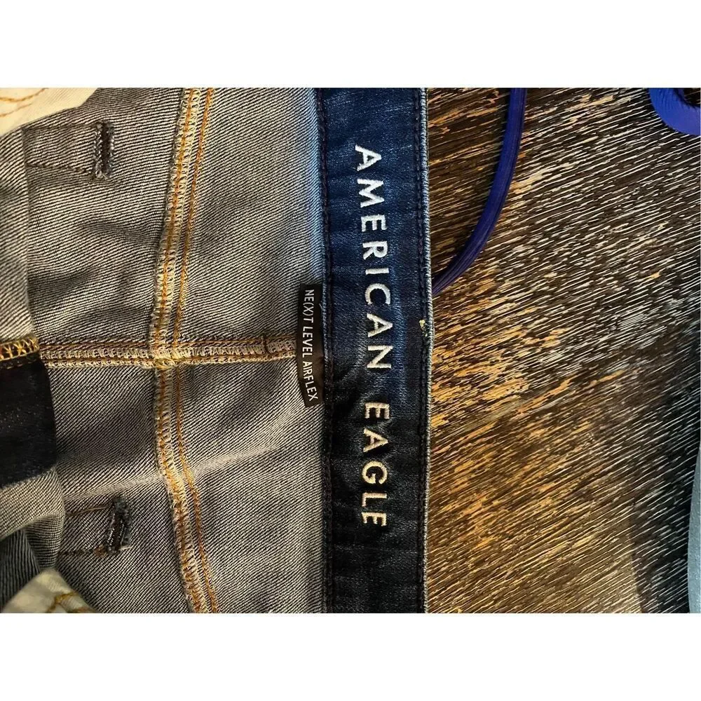 American Eagle Next Level Airflex Slim Fir Jeans sz 38X30 EUC - Picture 9 of 11